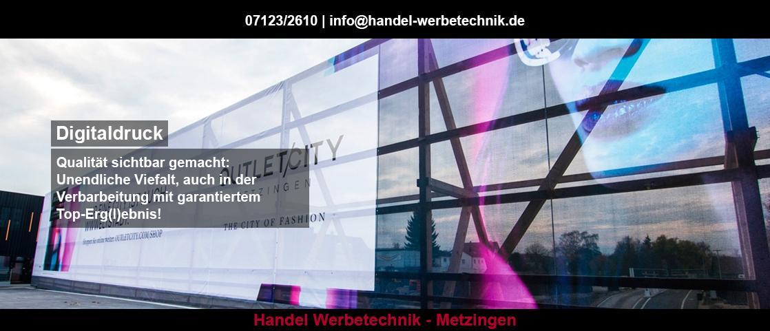 Werbetechnik für Schopfloch - Handel: Sprinter folieren, XXL-Banner, Pylone, Leuchtbuchstaben, Popup Display