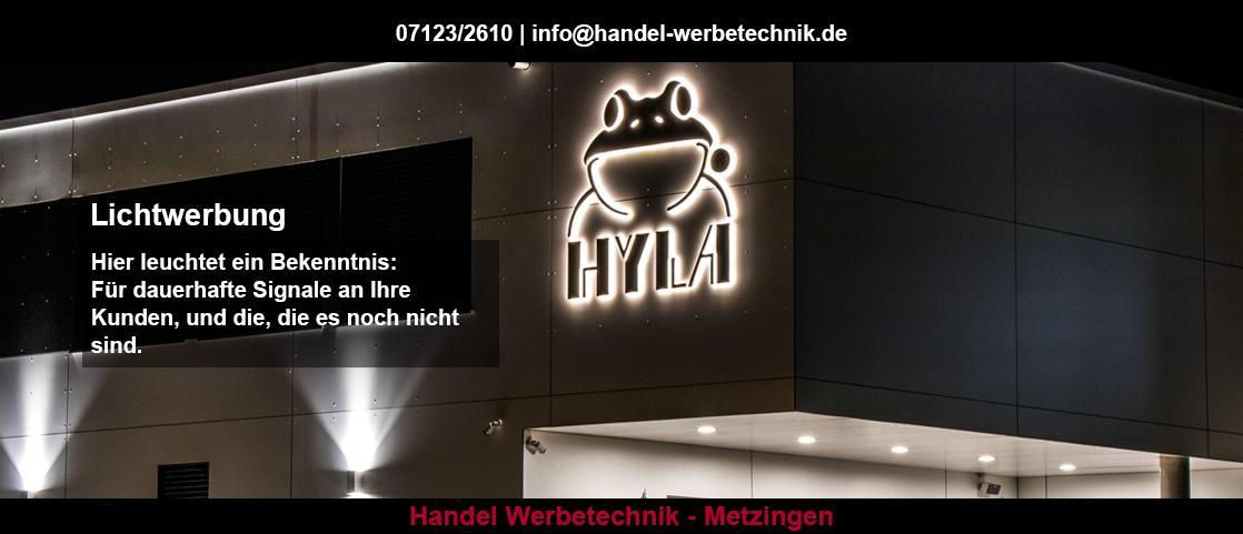 Werbetechnik bei Leingarten - Handel: Sprinter folieren, Plakate, Fassadenschilder, Lichtwerbung, Roll-Up Display